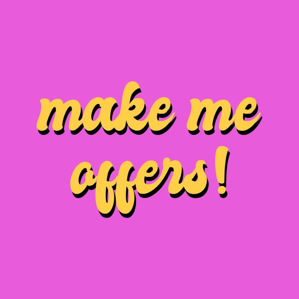 ACCEPTING OFFERS!